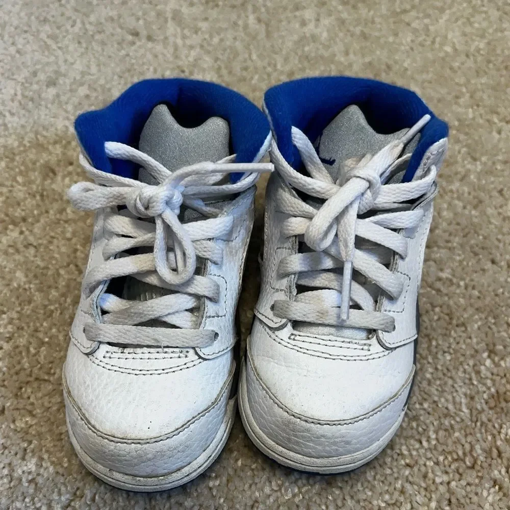 JORDAN 5 RETRO WHITE STEALTH 8C